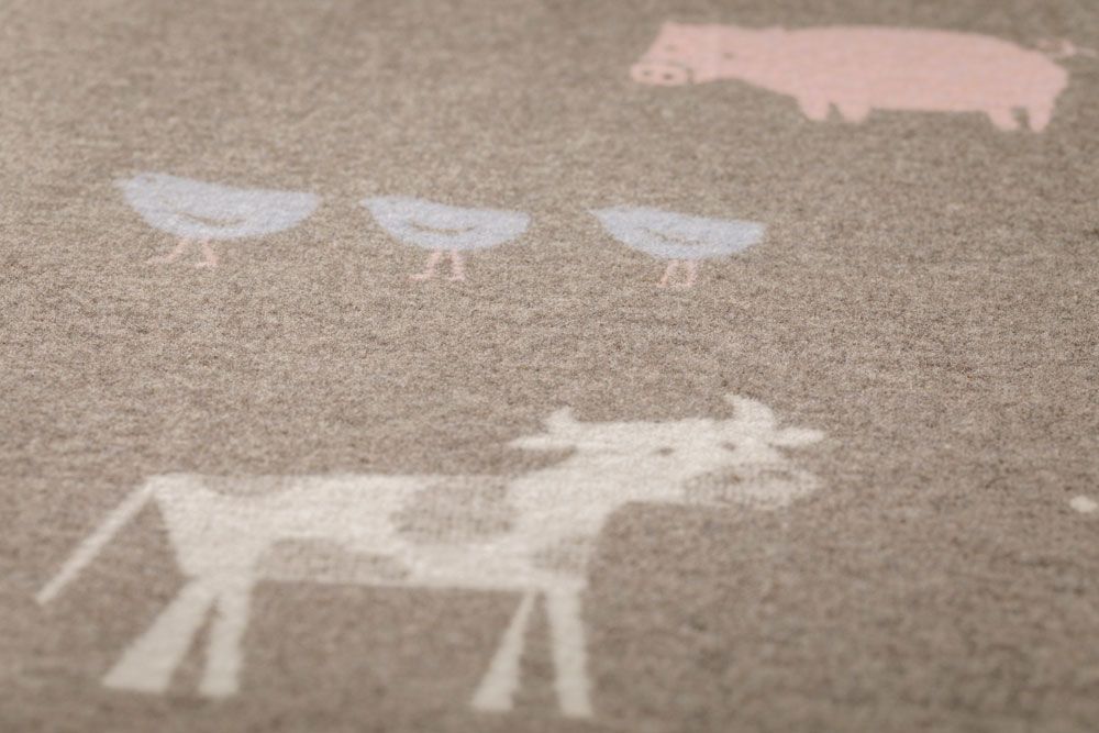 particolare dell'animale mucca