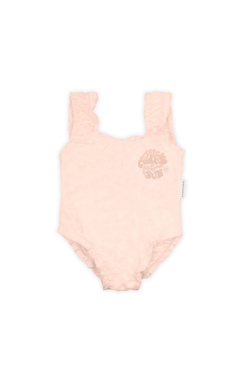 Costume da bagno bimba intero UV50+, fantasia HERE COME THE SUN Bamboom