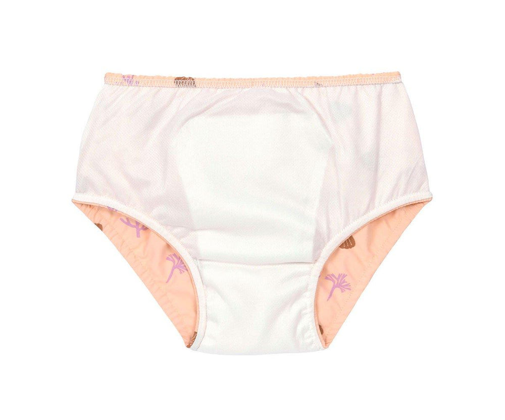 Costume contenitivo per mare e piscina, corals peach rose da femmina, Lassig