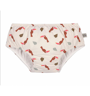 Costume contenitivo per mare e piscina, toucan offwhite da femmina,  Lassig