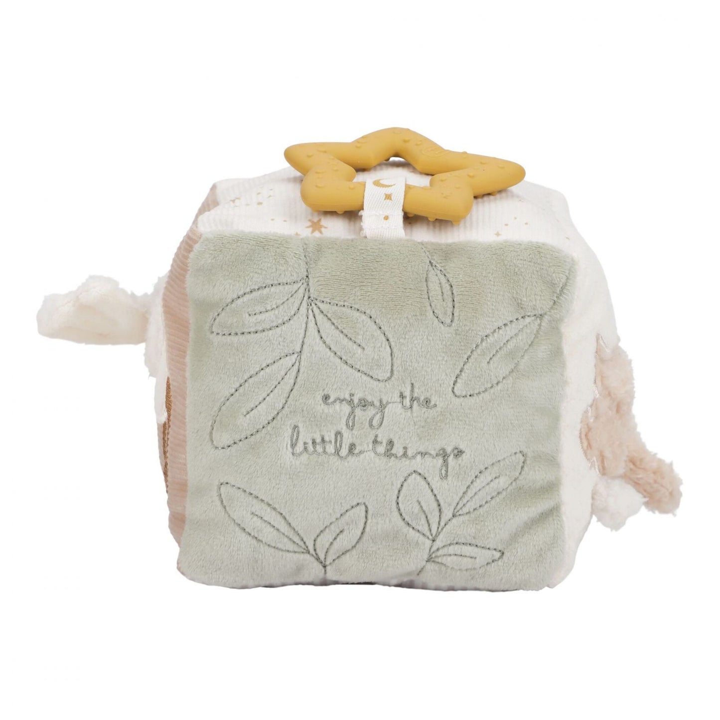 Cubo di attività morbido multisensoriale a tema Little Goose, Little Dutch