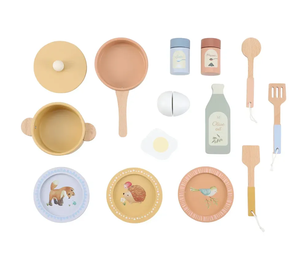 Cucina in legno nuovo modello, gioco per bambini, Kitchen, Little Dutch