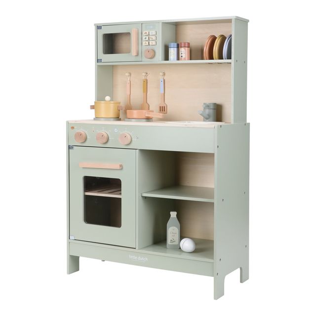 Cucina in legno nuovo modello, gioco per bambini, Kitchen, Little Dutch