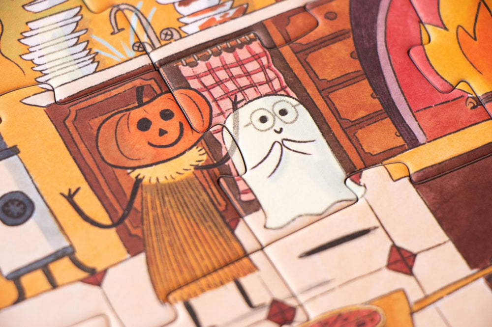 Particolare del puzzle enchanted