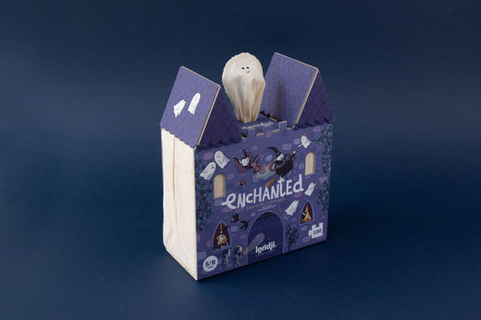 Packaging  Enchanted glow in the dark & reversible puzzle