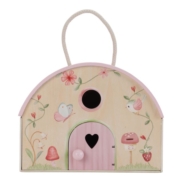 Casa delle fate portatile in legno, collezione fairy garden, Little Dutch