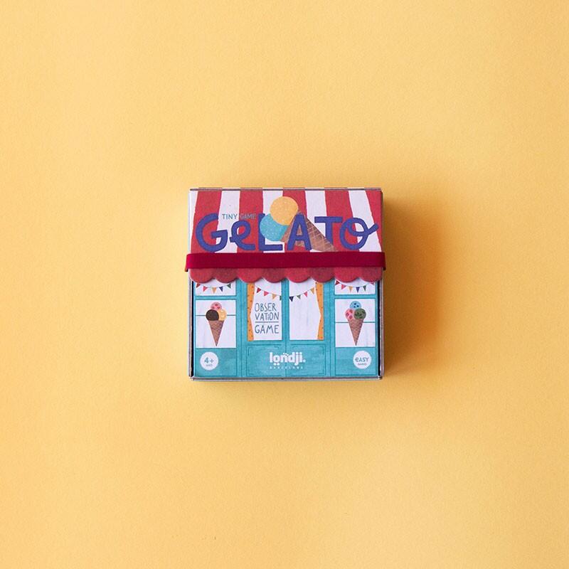 Packaging gioco da tavolo tascabile Gelato