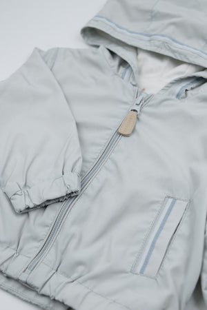 Giacca estiva bimbo Bamboom, colore blu blush