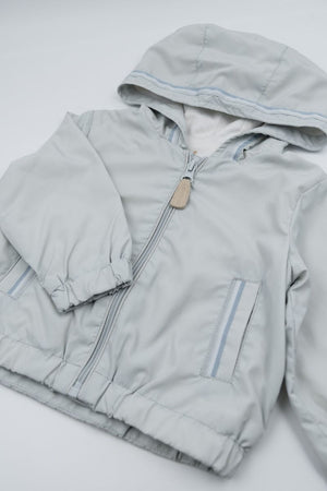 Giacca estiva bimbo Bamboom, colore blu blush