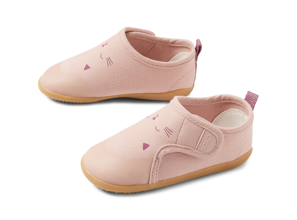 Bobux indoor, scarpe da interno, nook kitty rose smoke