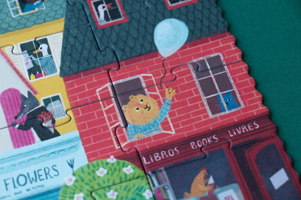 Dettaglio Puzzle storytelling Look Up