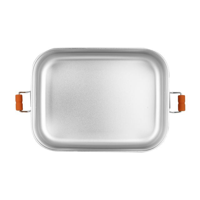 Lunch box porta merende, 100% acciaio inox, Trixie, Fox