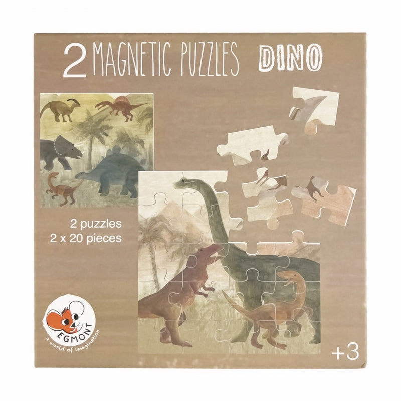 Due puzzle magnetici tema Dinosauri, Egmont Toys