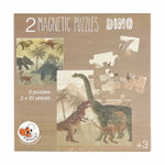 Due puzzle magnetici tema Dinosauri, Egmont Toys