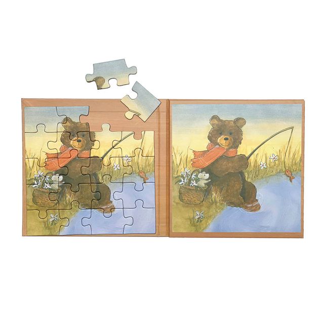 Due puzzle magnetici tema Teddy Bear, Egmont Toys