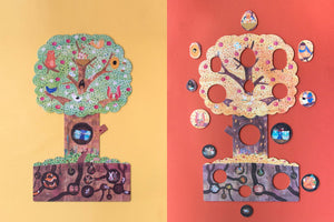 versione primaverile e autunnale del puzzle