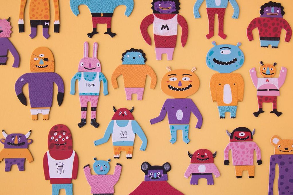 Alcuni mostri assemblati 