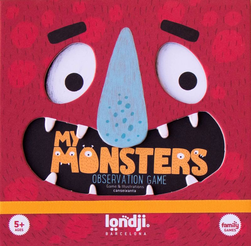 Londji, My Monsters , gioco di osservazione e velocità per tutta la famiglia
