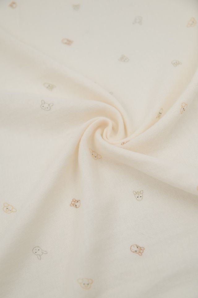 Mussola singola multi-uso XL 120x120, diverse fantasie, Bamboom