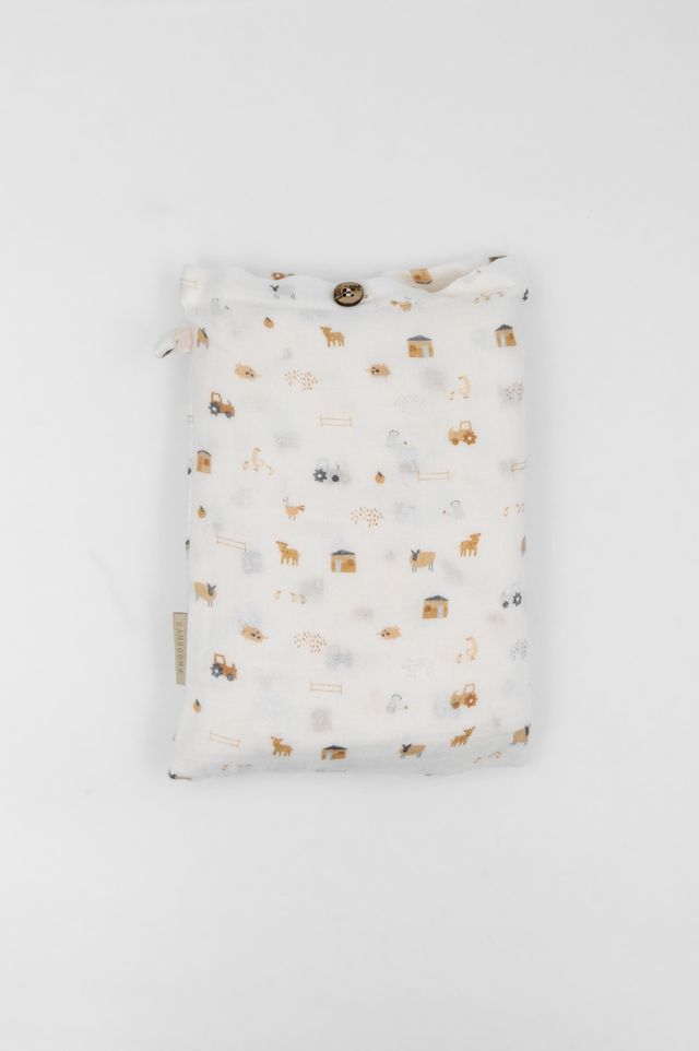 Mussola singola multi-uso XL 120x120, diverse fantasie, Bamboom