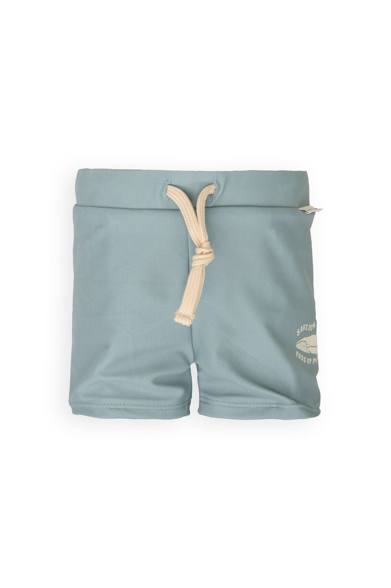 Costume PANTS maschietto UV50+,  LOGO SAFE OUR WHALE Bamboom