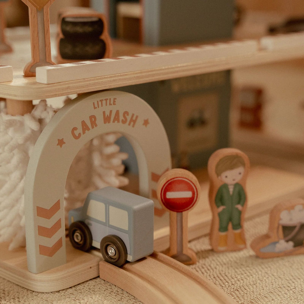 particolare dell'autolavaggio