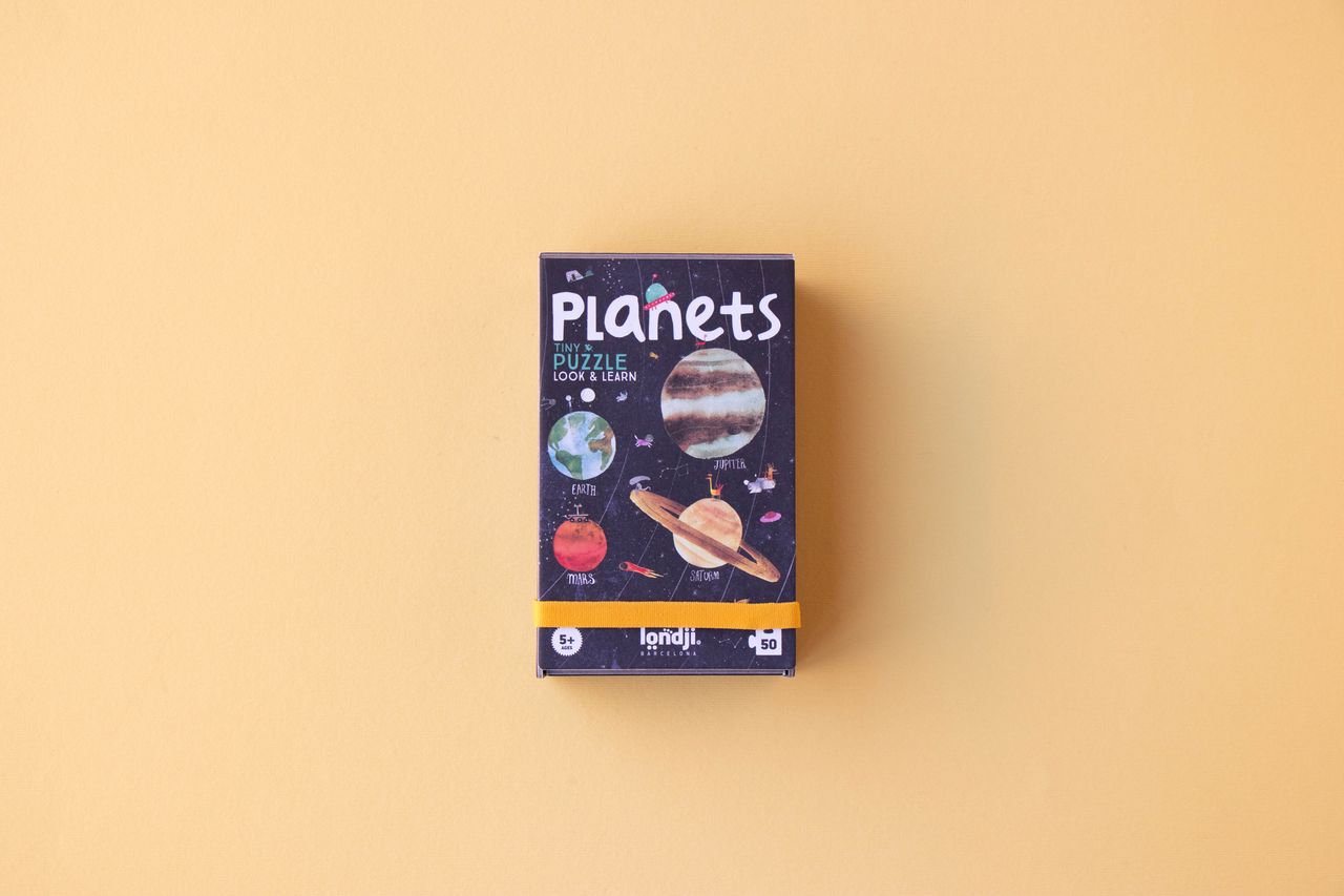 Packaging Planets tiny puzzle look & learn