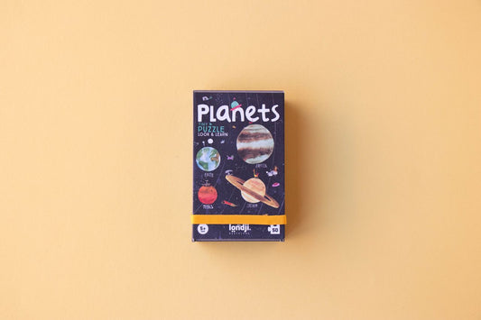 Packaging Planets tiny puzzle look & learn