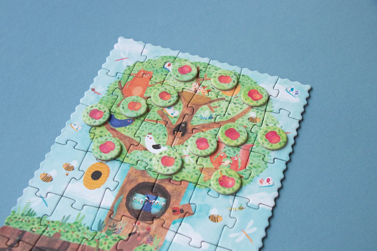 Puzzle Pommier assemblato