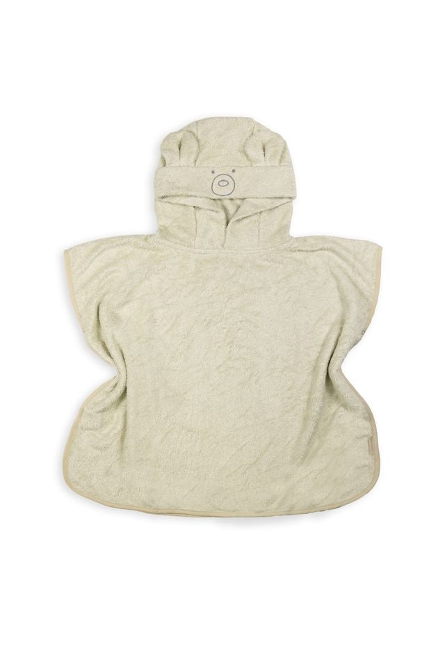 Accappatoio in spugna a Poncho, Bamboom
