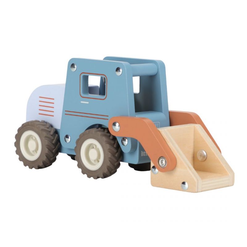 Ruspa con personaggio in legno, Bulldozer, Little Dutch
