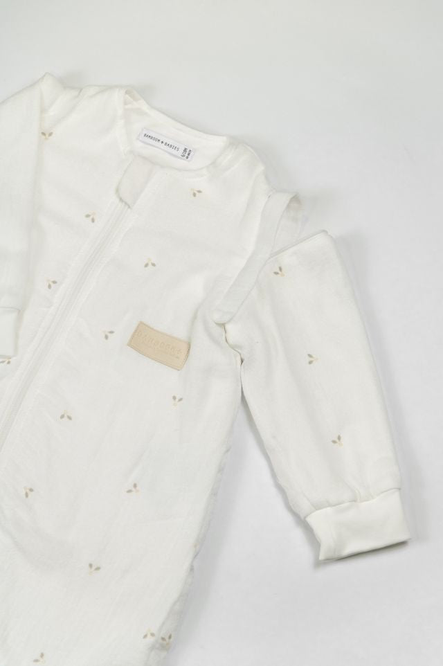 Sacco nanna Estivo jumpsuit MINI TG. 6-18 mesi, TOG 1.1, in mussola di cotone, Bamboom