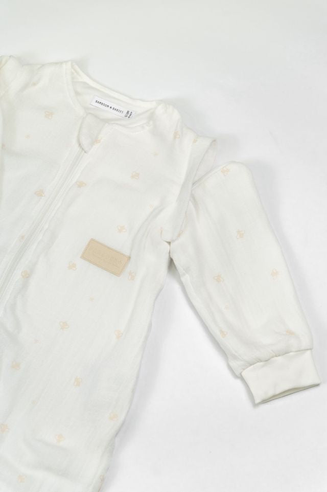 Sacco nanna Estivo jumpsuit MINI TG. 6-18 mesi, TOG 1.1, in mussola di cotone, Bamboom
