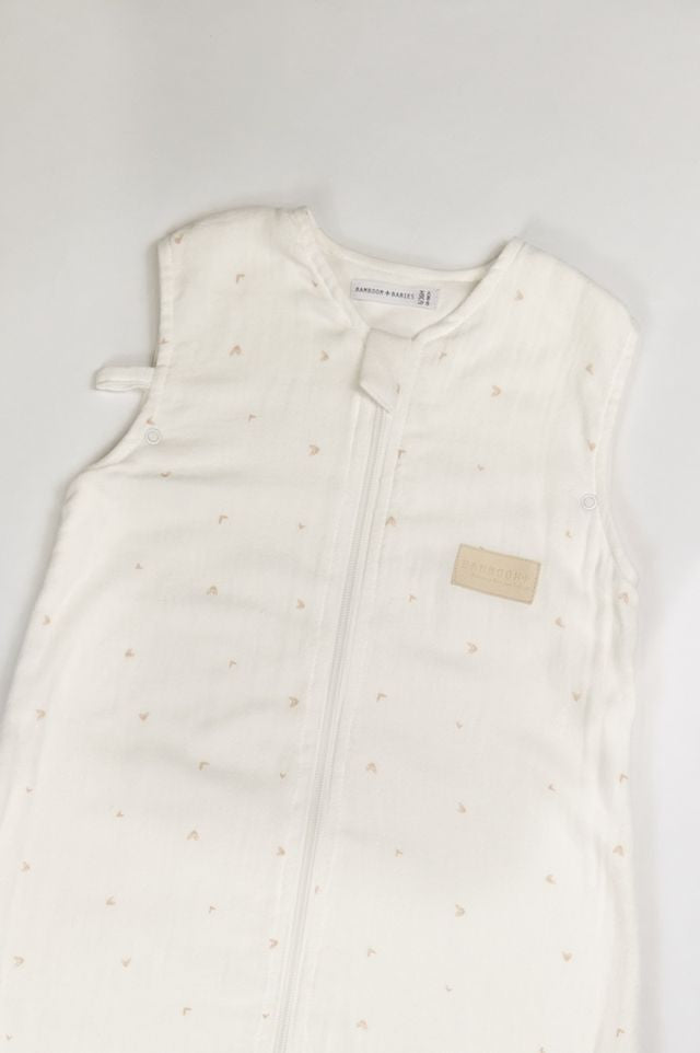 Sacco nanna neonato Mini Estivo TG.0-6 mesi, 75 cm, TOG 1.1, in mussola di cotone, Bamboom