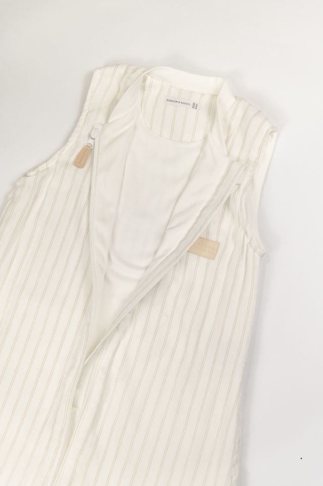 Sacco nanna neonato Mini Estivo TG.0-6 mesi, 75 cm, TOG 1.1, in mussola di cotone, Bamboom