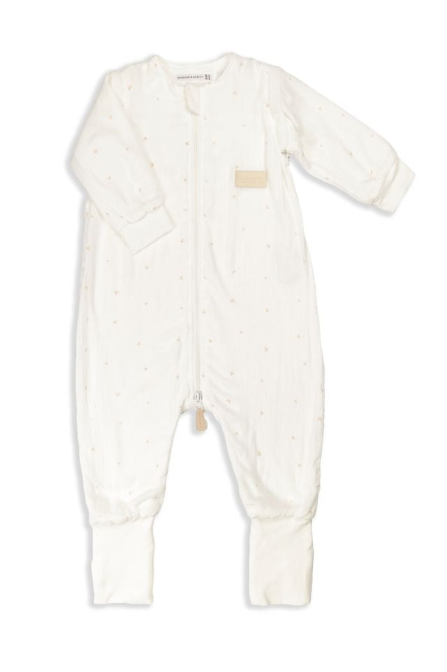 Sacco nanna Estivo jumpsuit COMBI TG. 18-36 mesi, TOG 1.1, in mussola di cotone, Bamboom