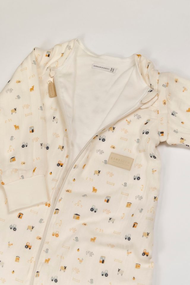 Sacco nanna Estivo jumpsuit COMBI TG. 18-36 mesi, TOG 1.1, in mussola di cotone, Bamboom