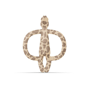 parte posteriore del dentaruolo giraffa con testina con granuli. maculata