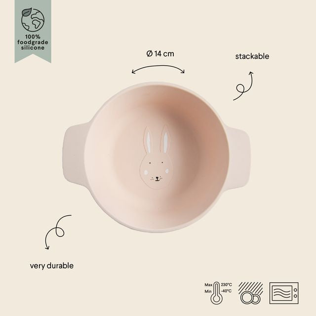 Scodella in silicone, Trixie, Mrs Rabbit