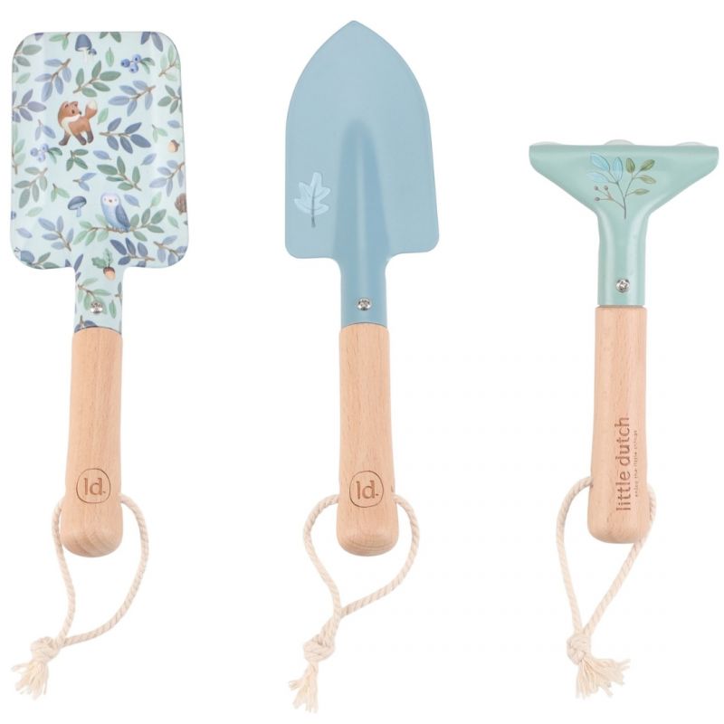 Set attrezzi per il giardinaggio da bambini, Little Dutch