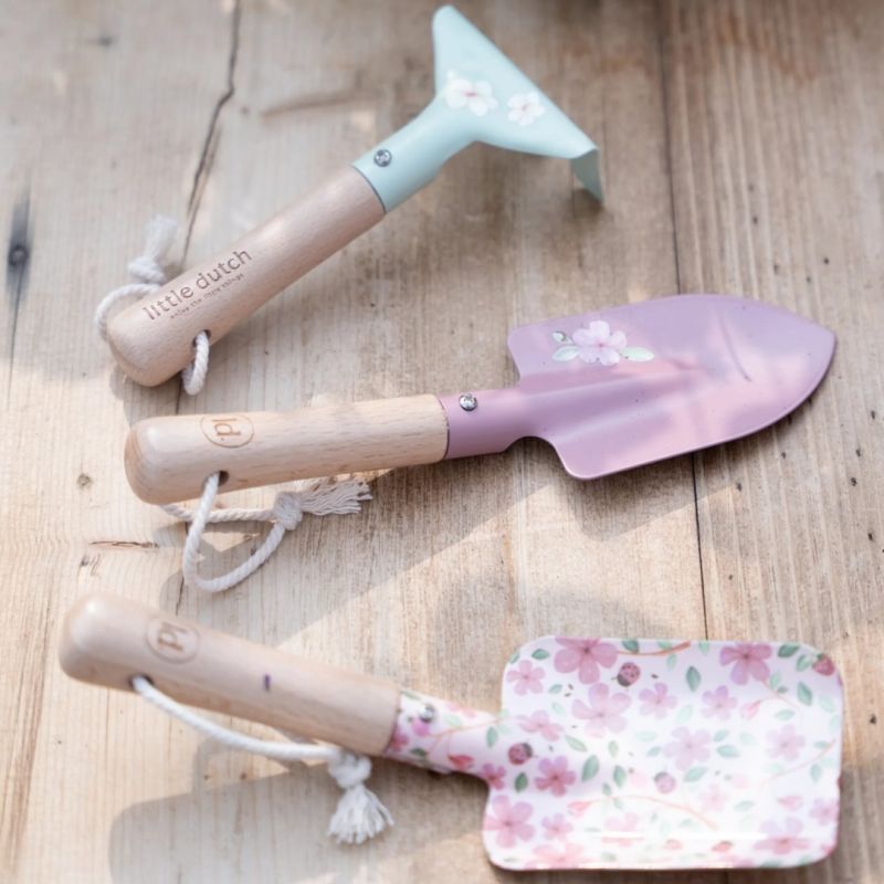 Set attrezzi per il giardinaggio da bambini, Little Dutch