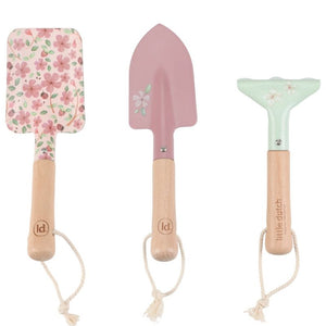 Set attrezzi per il giardinaggio da bambini, Little Dutch