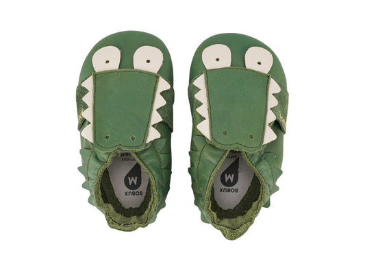 Bobux babbucce Soft Sole Serpente Snap Olive