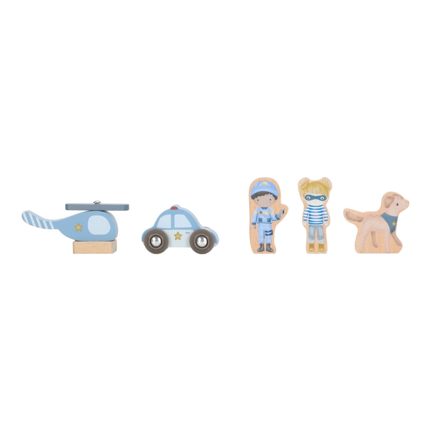 Stazione di Polizia, police station gioco in legno per bambini, Little Dutch