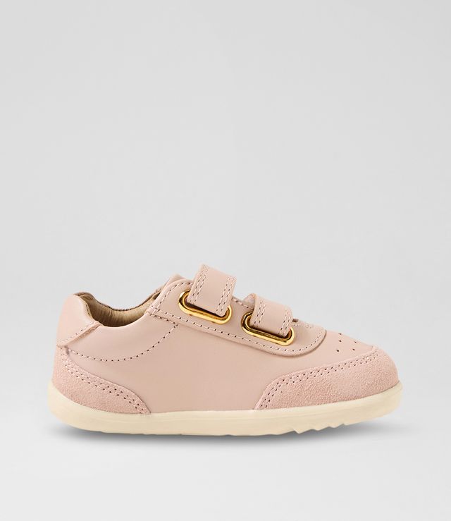 Bobux Step Up Champ scarpe primi passi in pelle, cameo rose