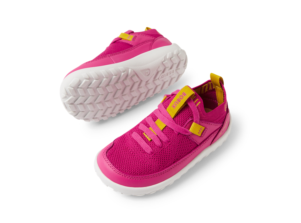 Bobux Step Up META BAREFOOT ALPHA scarpe  primi passi, colore ROSE VIOLET