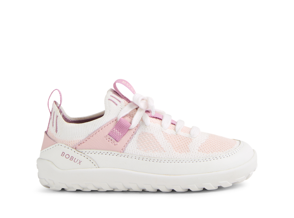 Bobux I walk scarpine per camminatori esperti META BAREFOOT ALPHA , colore WHITE PARFAIT PINK