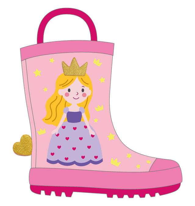 Stivali da pioggia in gomma, Princess, Mr Tiggle