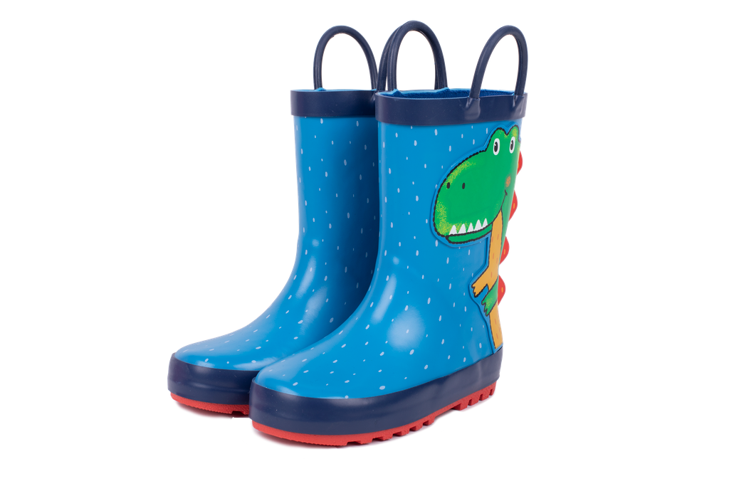 Stivali da pioggia in gomma, dinosauro, Mr Tiggle