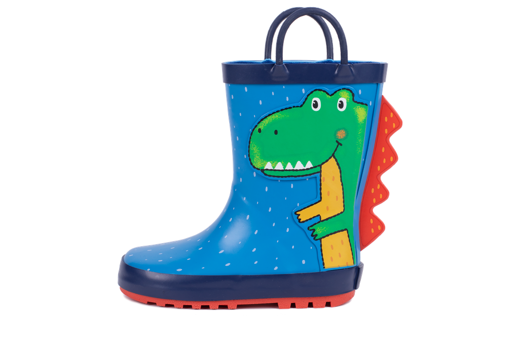 Stivali da pioggia in gomma, dinosauro, Mr Tiggle